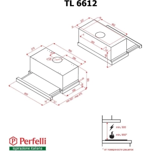 Perfelli TL 6612 BL LED