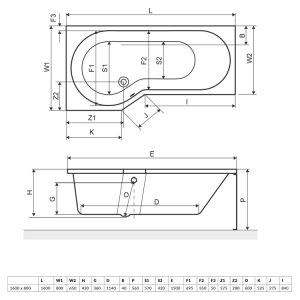 Excellent BeSpot 160x80