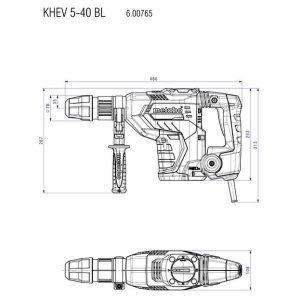 Metabo KHEV 5-40 BL 600765500