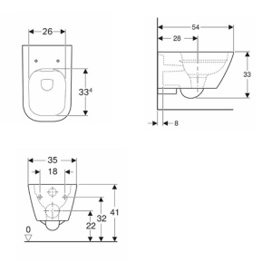 Inodoro Kolo Modo Pure L33123