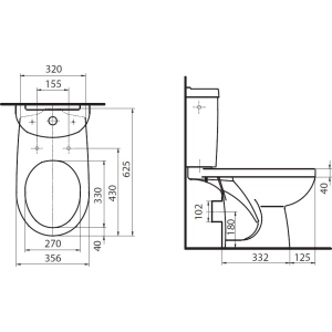 Inodoro Kolo Primo K83202