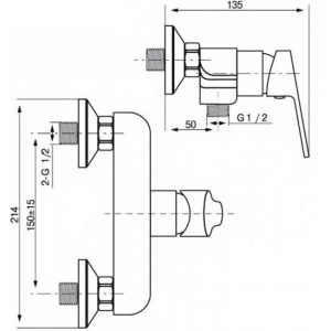 Mezclador Koller Pool Kvadro KR 0450