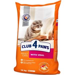 Comida para gatos Club 4 Paws Adult Veal 14 kg