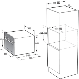 Gorenje BCS 547 ORAW