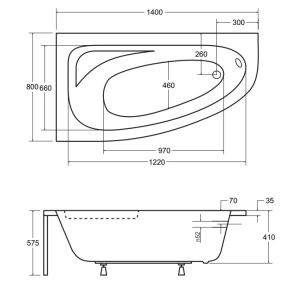 Besco Cornea 140x80