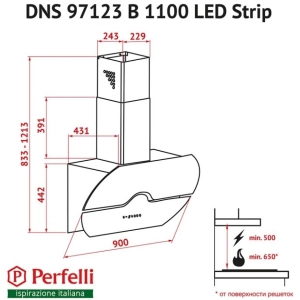 Perfelli DNS 97123 B 1100 BL LED Strip