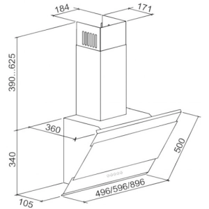 ELEYUS Focus 700 50 BL