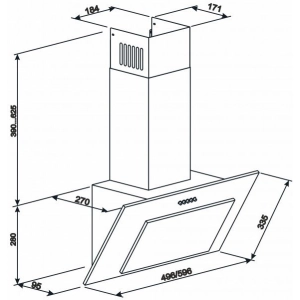 ELEYUS Vertical 470 50 WH