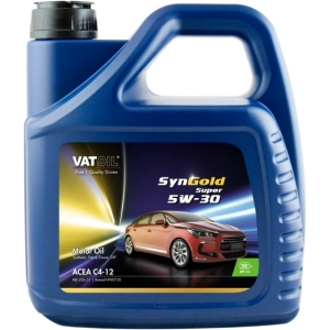 Aceite de motor VatOil SynGold Super 5W-30 4L