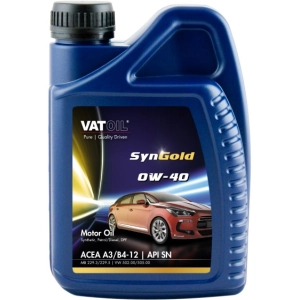 Aceite motor VatOil SynGold 0W-40 1L