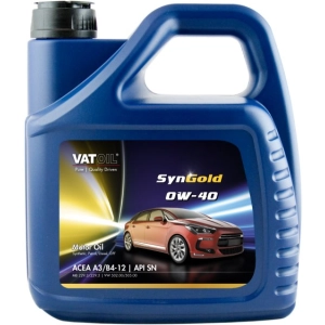 Aceite motor VatOil SynGold 0W-40 4L