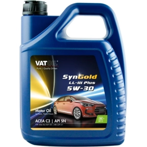 Aceite de motor VatOil SynGold LL-III Plus 5W-30 5L