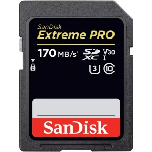 Tarjeta de memoria SanDisk Extreme Pro V30 SDXC UHS-I U3