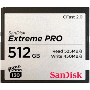 Tarjeta de memoria SanDisk Extreme Pro CFast 2.0 512Gb