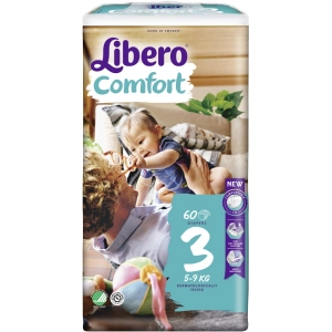 Pañales Libero Comfort 3/60 pcs