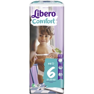 Pañales Libero Comfort 6 / 44 pcs