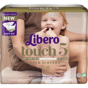 Pañales Libero Touch Open 5 / 42 pcs