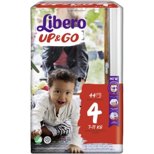 Pañales Libero Up and Go 4 / 44 pcs