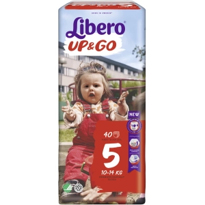 Pañales Libero Up and Go 5 / 40 pcs