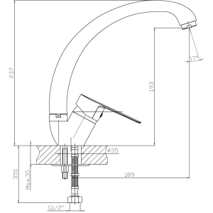 Mezclador Rozzy Jenori Lotus RBZZ002-8N