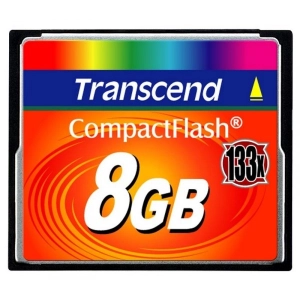 Tarjeta de memoria Transcend CompactFlash 133x 8Gb