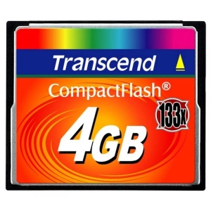 Tarjeta de memoria Transcend CompactFlash 133x 4Gb