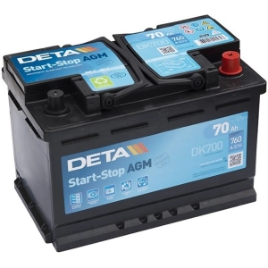 Batería de coche Deta DK800