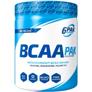 Aminoácidos 6Pak Nutrition BCAA Pak 400 g