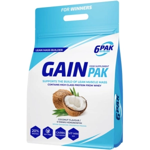 Ganador 6Pak Nutrition Gain Pak 3 kg