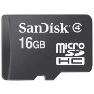 Tarjeta de memoria SanDisk microSDHC Class 4