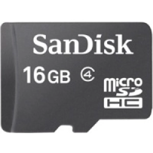 Tarjeta de memoria SanDisk microSDHC Class 4 16Gb