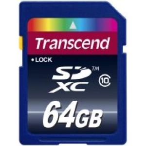 Tarjeta de memoria Transcend SDXC Class 10 64Gb