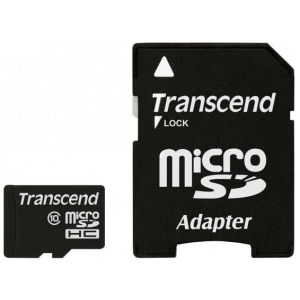 Tarjeta de memoria Transcend microSDHC Class 10 16Gb