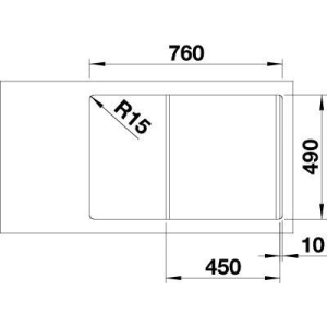 Blanco Axia III 45S 523191