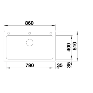 Blanco Naya XL 9 521811