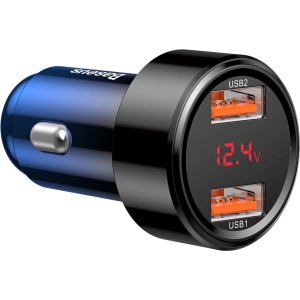 BASEUS Magic Dual USB Quick Chargering Car Charger