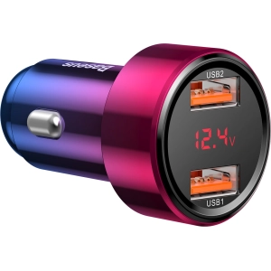 BASEUS Magic Dual USB Quick Chargering Car Charger