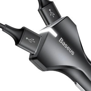 BASEUS Small Rocket QC3.0 Dual-USB Car Charger