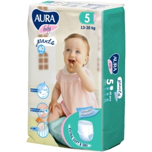 Pañales Aura Baby Pants 5 / 40 pcs