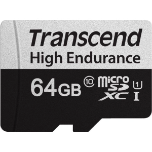 Tarjeta de memoria Transcend microSDXC 350V