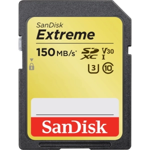 Tarjeta de memoria SanDisk Extreme SDXC Class 10 UHS-I U3 150 MB/s