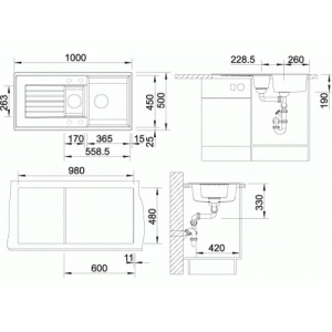 Blanco Zia 6S 517419