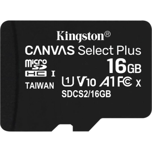 Tarjeta de memoria Kingston microSDHC Canvas Select Plus