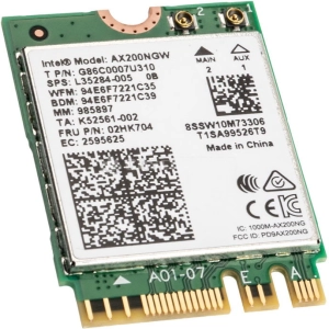 Wi-Fi adaptador Intel Wi-Fi 6 AX200 Cyclone Peak