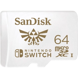 Tarjeta de memoria SanDisk microSDXC Memory Card For Nintendo Switch 64Gb