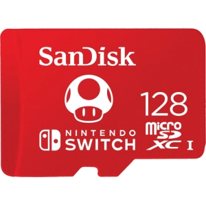 Tarjeta de memoria SanDisk microSDXC Memory Card For Nintendo Switch 128Gb