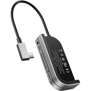 Lector de tarjetas / USB-hub BASEUS Bend Angle No. 7 Multifunctional Type-C