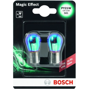 Lámpara de coche Bosch Magic Effect PY21W 2 piezas