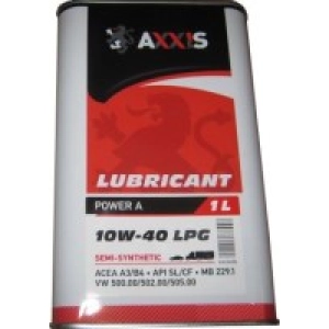 Aceite de motor Axxis LPG Power A 10W-40 1L