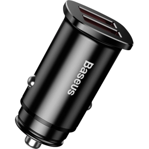 Cargador BASEUS Square Metal 30W Dual Quick Car Charger